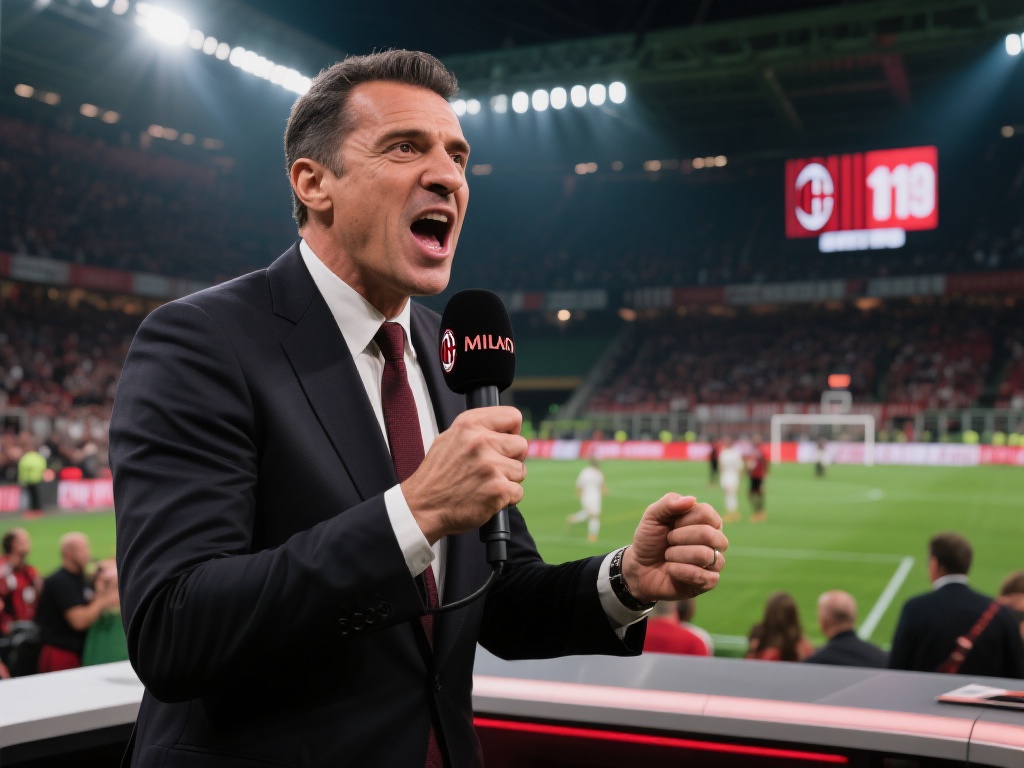 米兰作为一位资深的体育主持人，最让人印象深刻的莫过