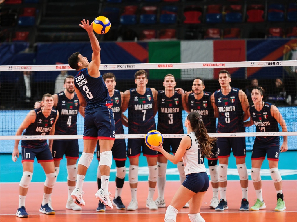 米兰体育排球的成功，首先离不开一支强大的团队。俱乐